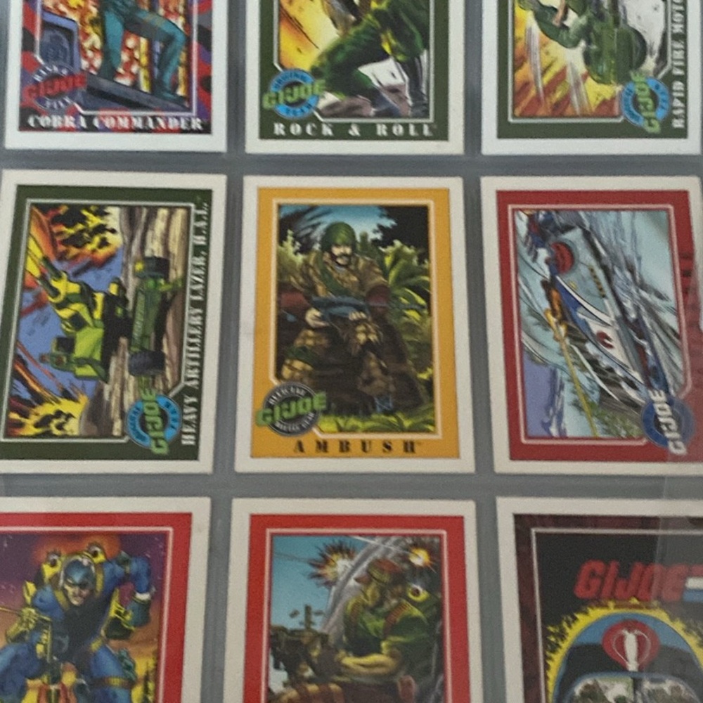 G.I. Joe Trading Cards Collection